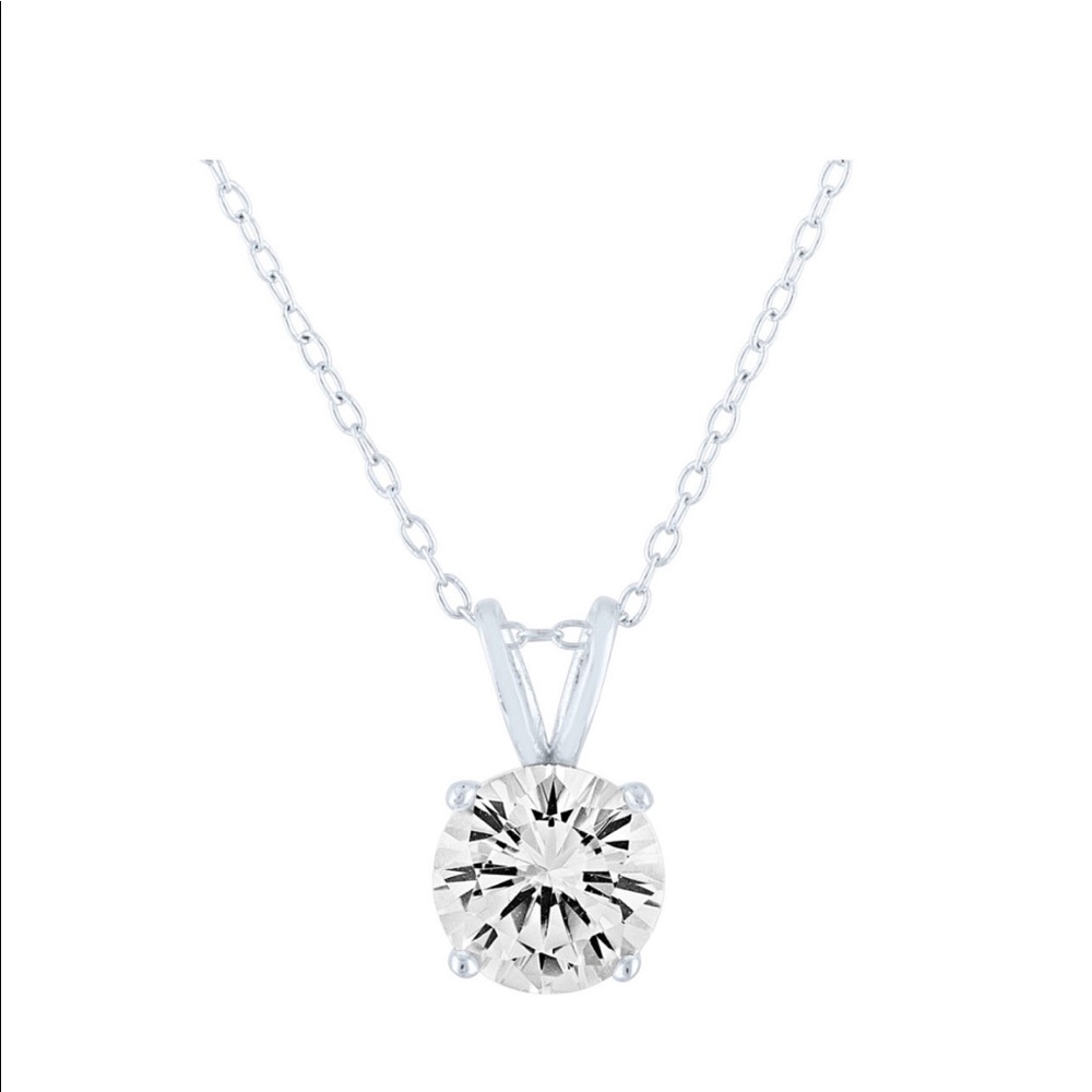 💎💎White Sapphire (Diamond Look) Sterling Silver💎💎